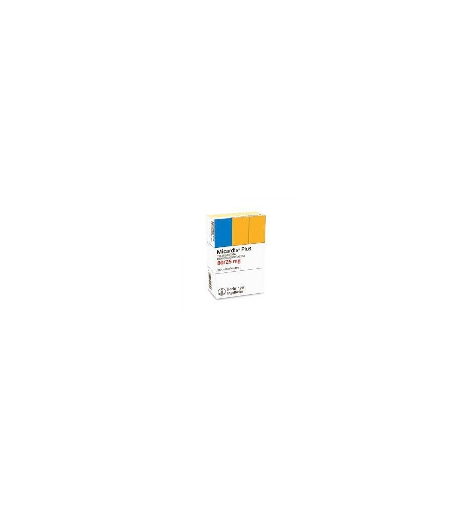 MICARDIS PLUS 80/25 MG X 28 COMPRIMIDOS