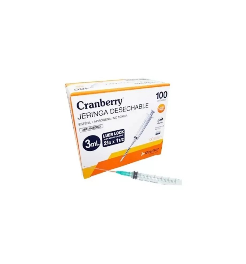 JERINGA DESECHABLE 3ML X1UNID.