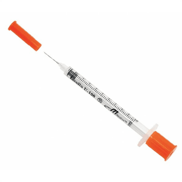 JERINGA INSULINA 1ML 100UI 29GX 1/2 X1