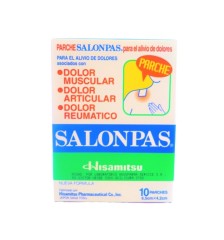 SALONPAS 10 PARCHE X10