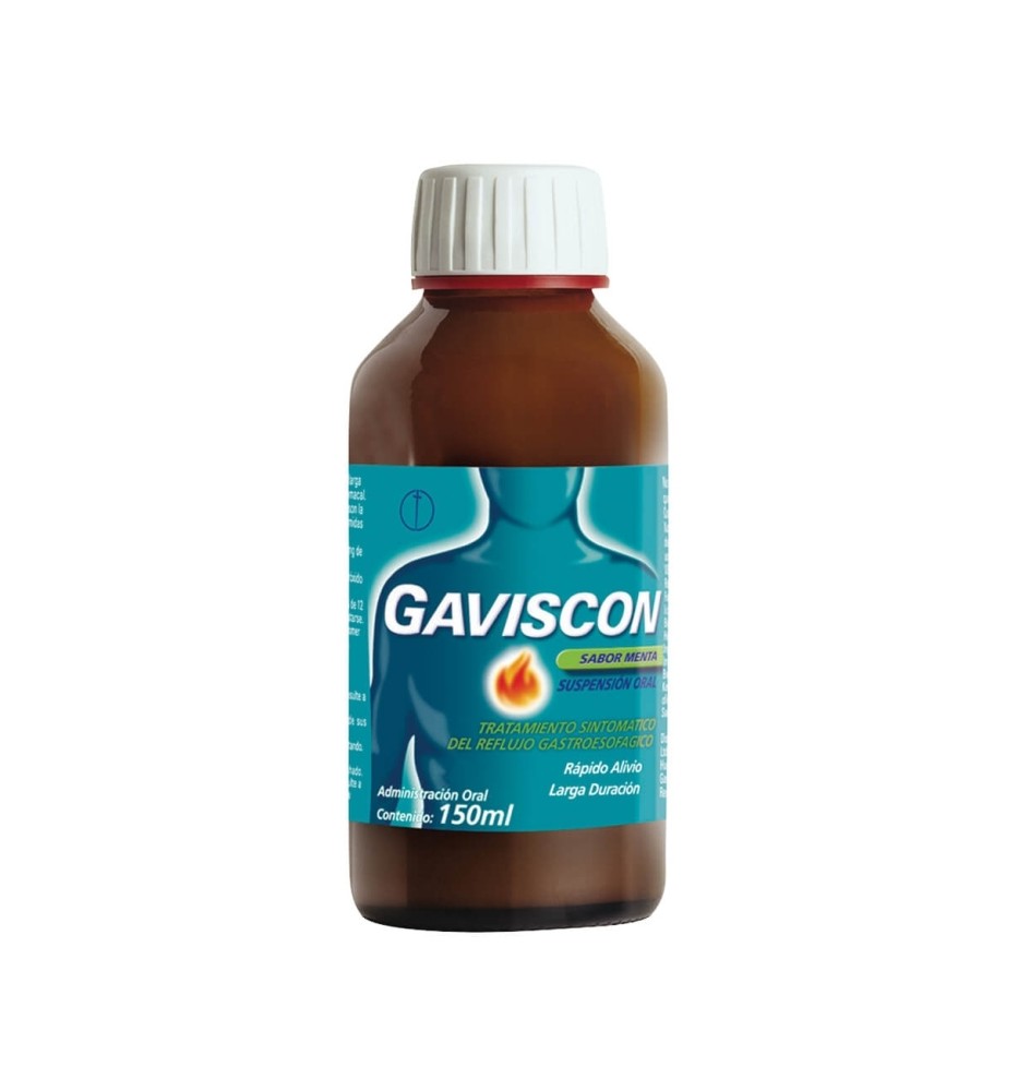 GAVISCON MENTA  X150ML SOLUCION ORAL