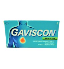 GAVISCON MENTA X8 COMPRIMIDOS