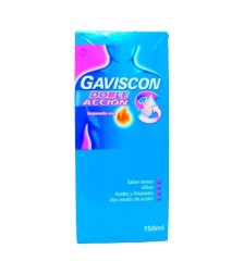 GAVISCON DOBLE ACCION X 150 ML SUSPENSION ORAL