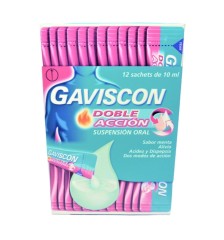 GAVISCON DOBLE ACCION 12 SOBRE X12 SOBRES