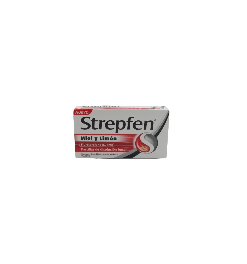 STREPFEN MIEL LIMÓN X8 COMPRIMIDOS STREPFEN MIEL LIMÓN X8 COMPRIMIDOS