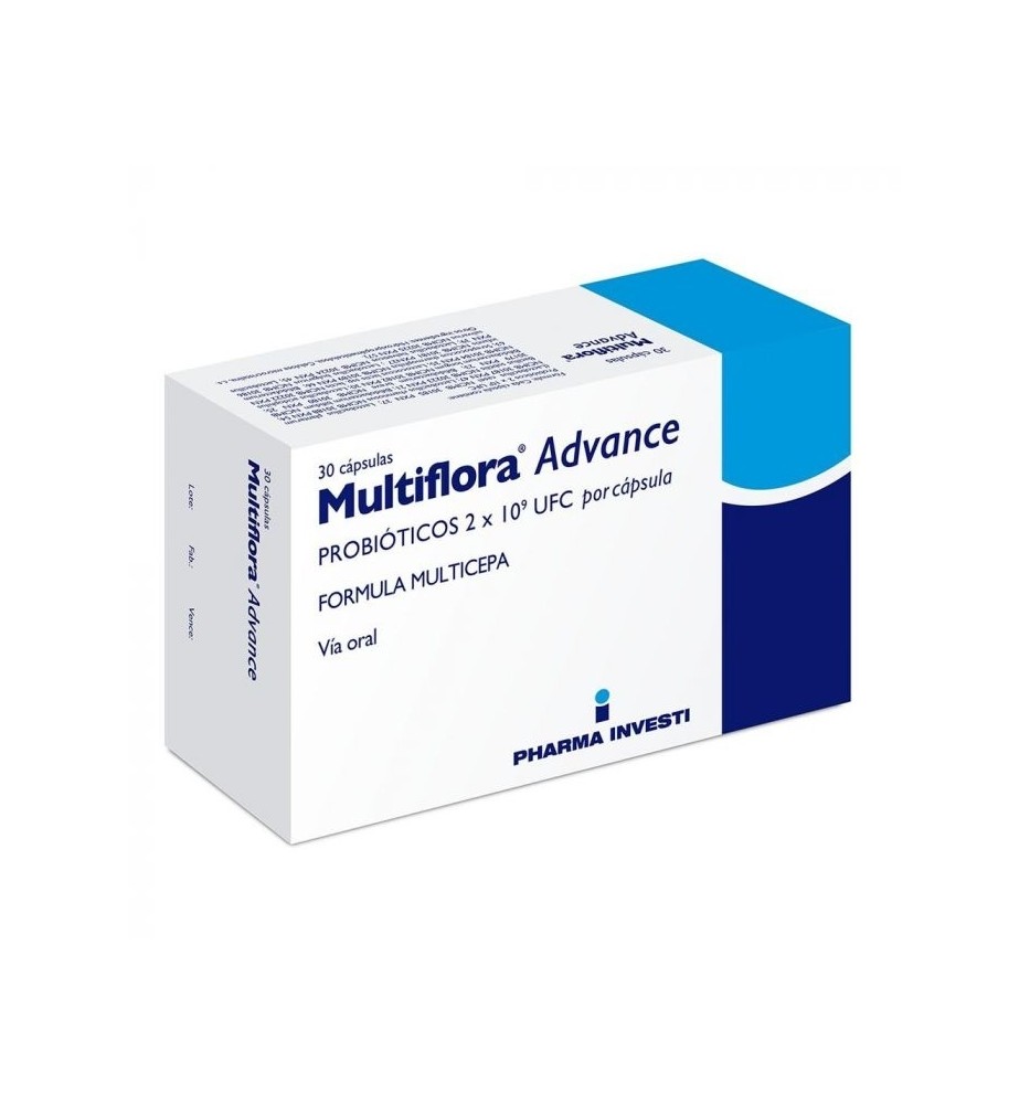 MULTIFLORA ADVANCE X30 CAPSULAS MULTIFLORA ADVANCE X30 CAPSULAS