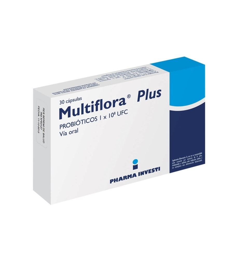 MULTIFLORA PLUS X30 CAPSULAS