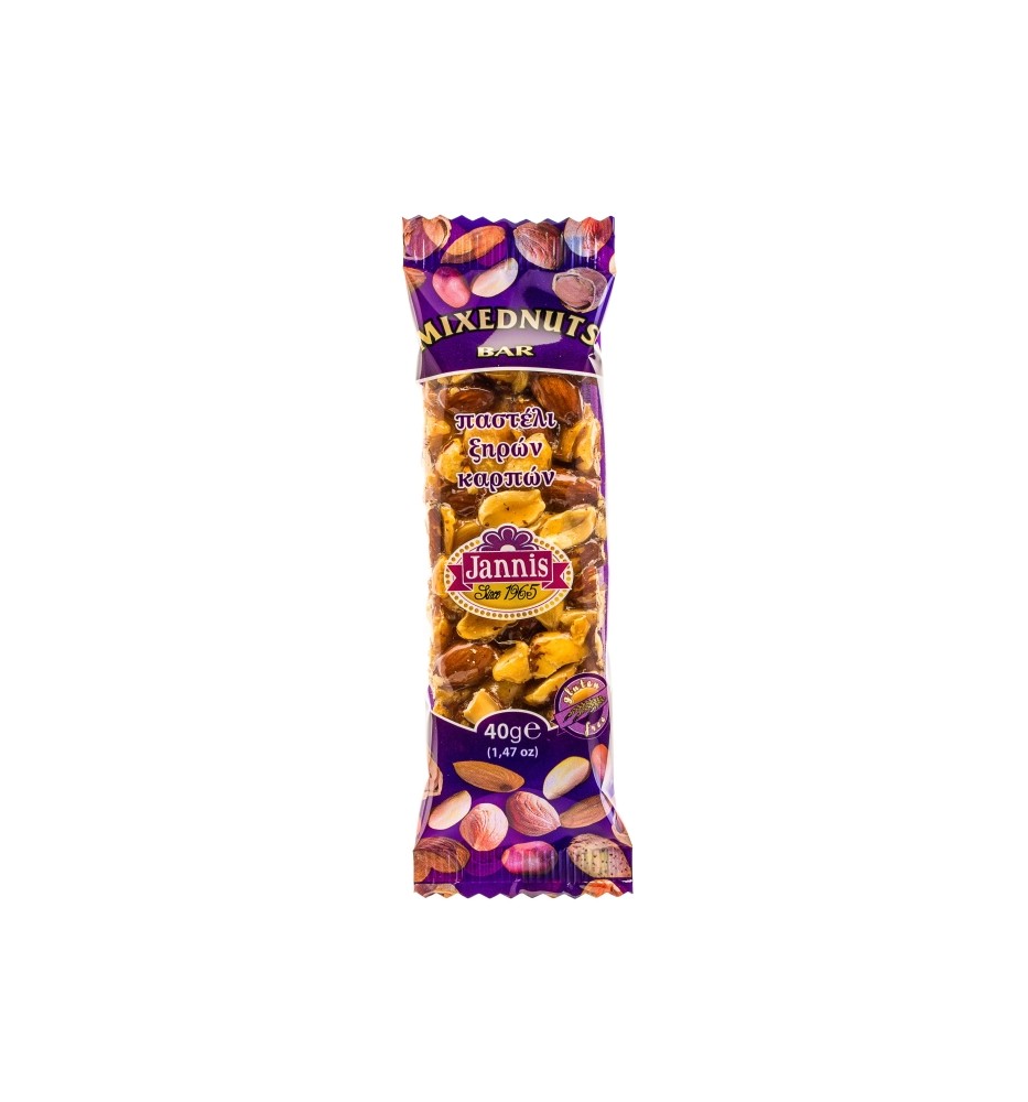 JA. CASHEW BARRA MIXEDNUTS 40G