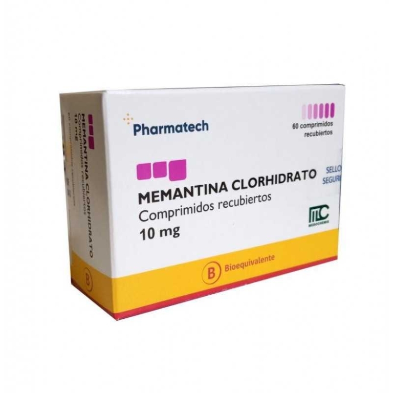 MEMANTINA 10 MG X 60 COMPRIMIDOS