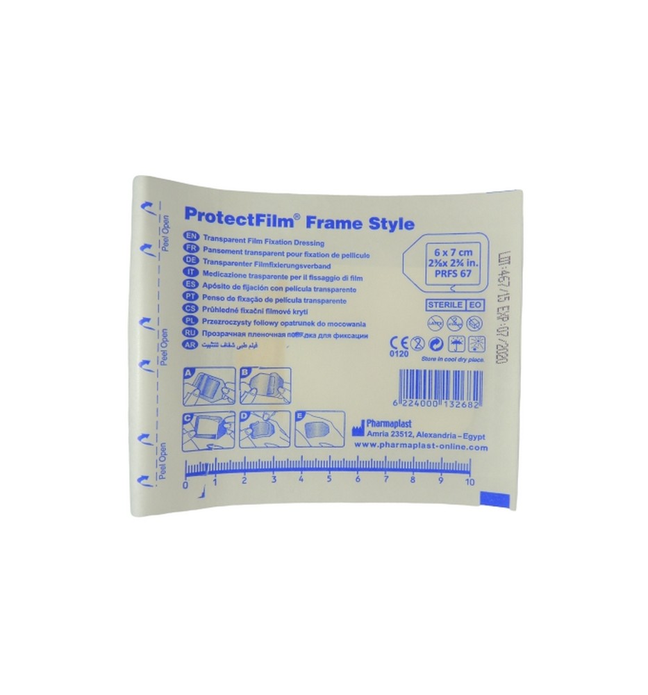 PROTECFILM APOSITO TRANSPARENTE 6X7CM PROTECFILM APOSITO TRANSPARENTE 6X7CM