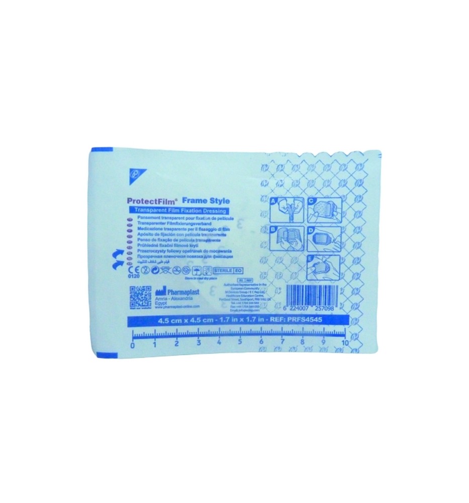 PROTECFILM APOSITO TRANSPARENTE 4.5 X 4.5 CM PROTECFILM APOSITO TRANSPARENTE 4.5 X 4.5 CM