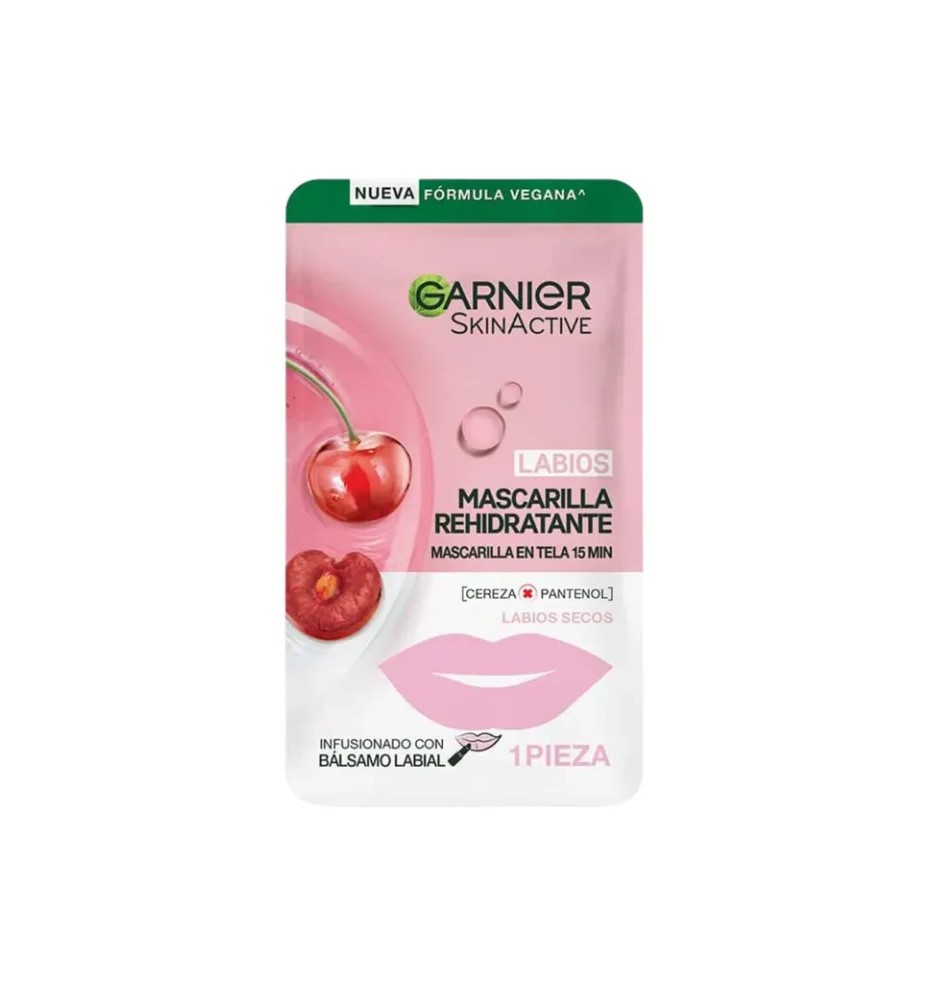 GARNIER MASCARILLA LABIAL BOMB CHERRY