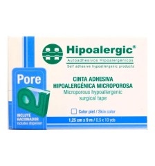 CINTA ADHESIVA MICROPORE HIPO 1.25cmX9mt