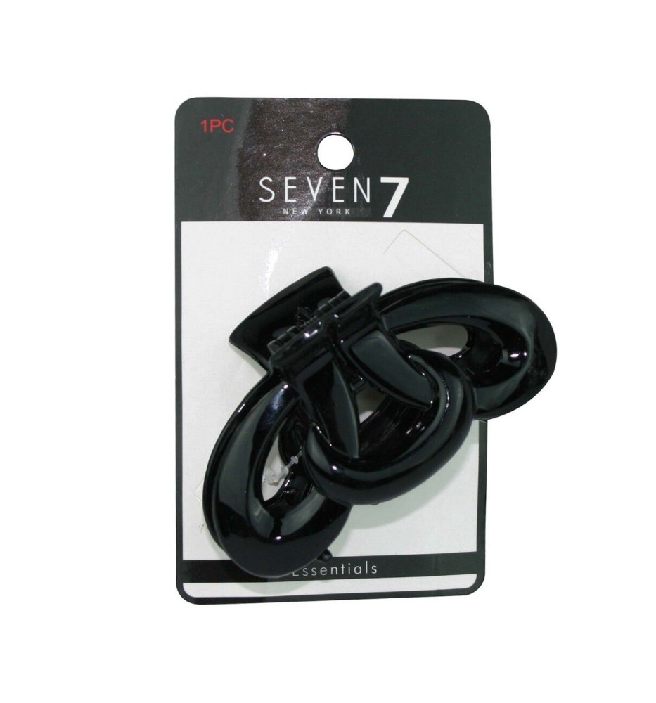 PINCHE SEVEN TIPO TIBURON NEGRO X 1