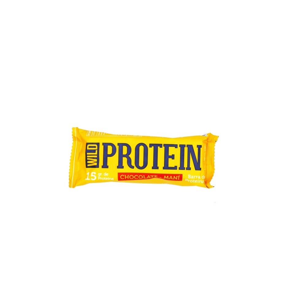 WILD PROTEIN  BARRA CHOCOLATE-MANI  X 45 G