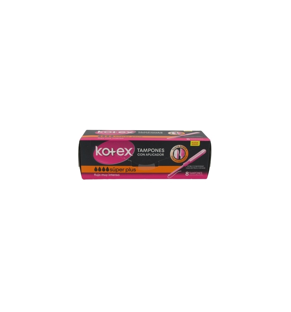 KOTEX TAMPÓN SUPER PLUS X8
