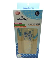 MAMADERA VIDRIO 250ML C/ASA