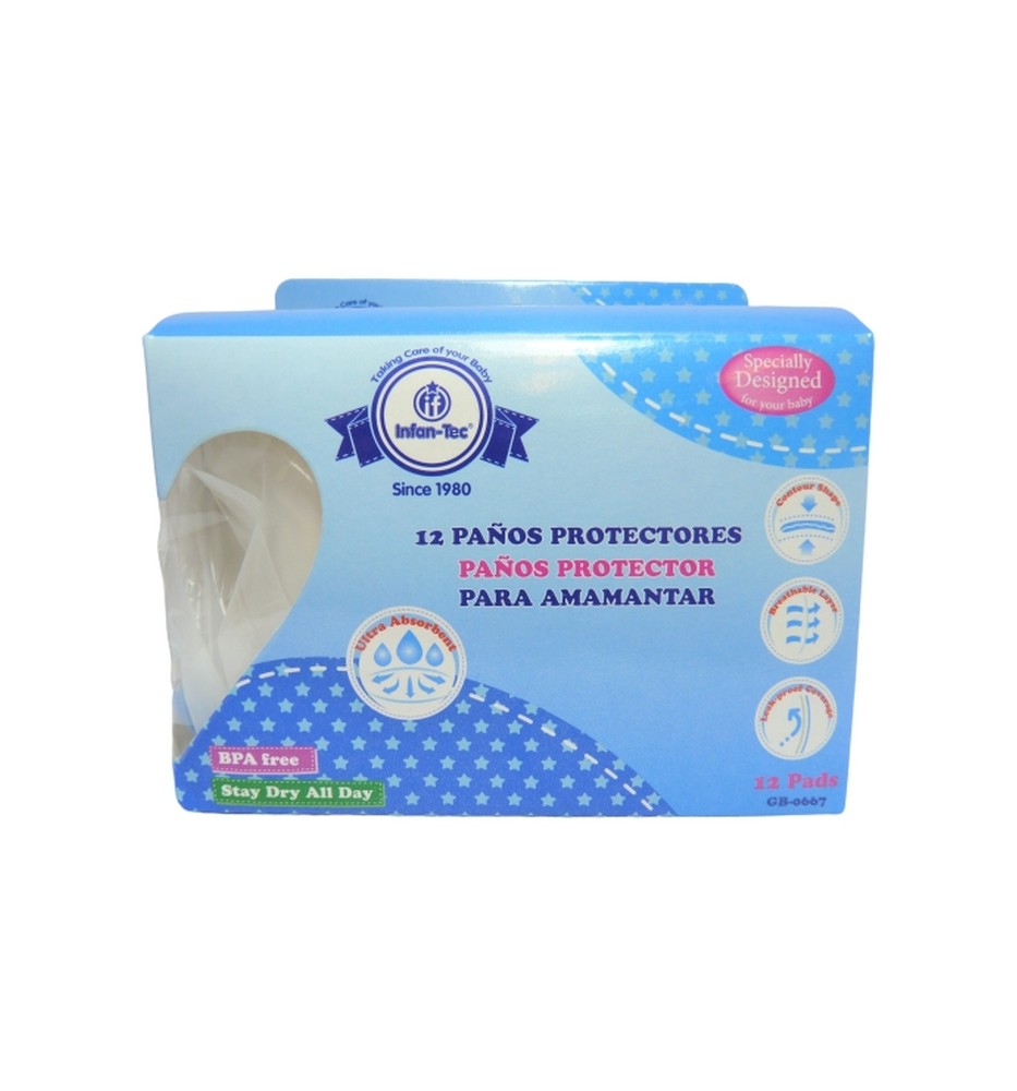 ABSORBENTE DE LECHE X12