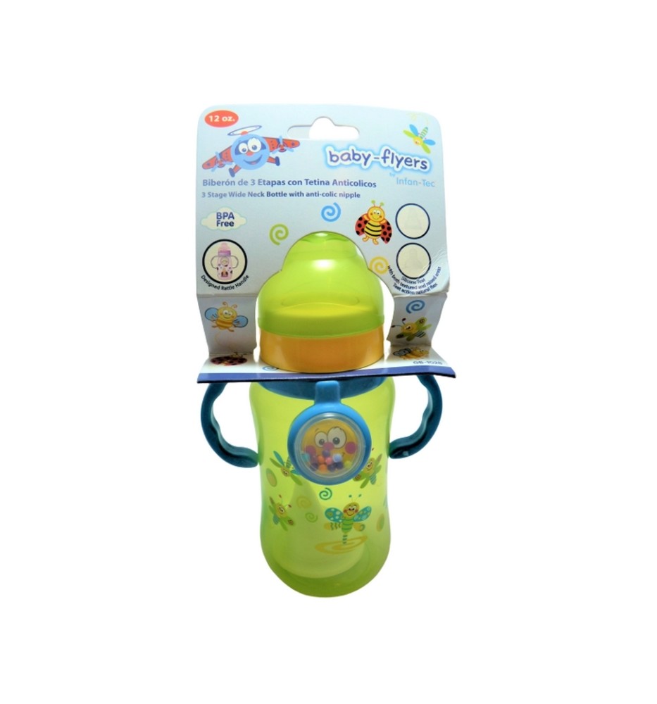 MAMADERA BOCA ANCHA 320ML BABY FLYERS MAMADERA BOCA ANCHA 320ML BABY FLYERS