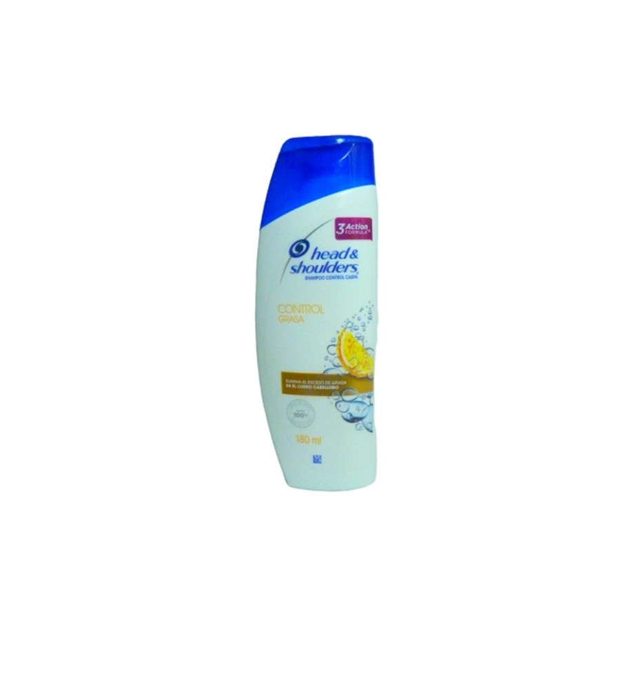 HEAD\&SHOULDERS CONTROL GRASA 180ML X180