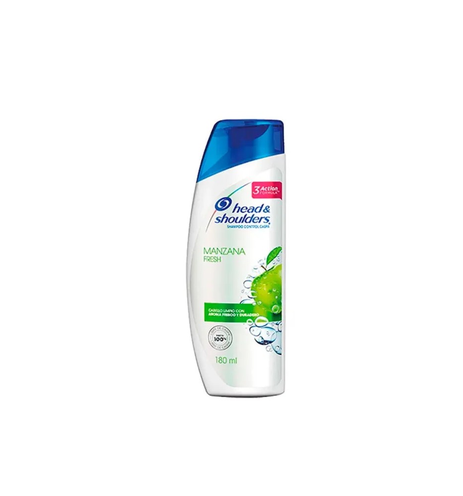 H&S MANZANA FRESH SHAMPOO X 180ML