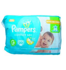 PAMPERS CONFORT SEC G X20