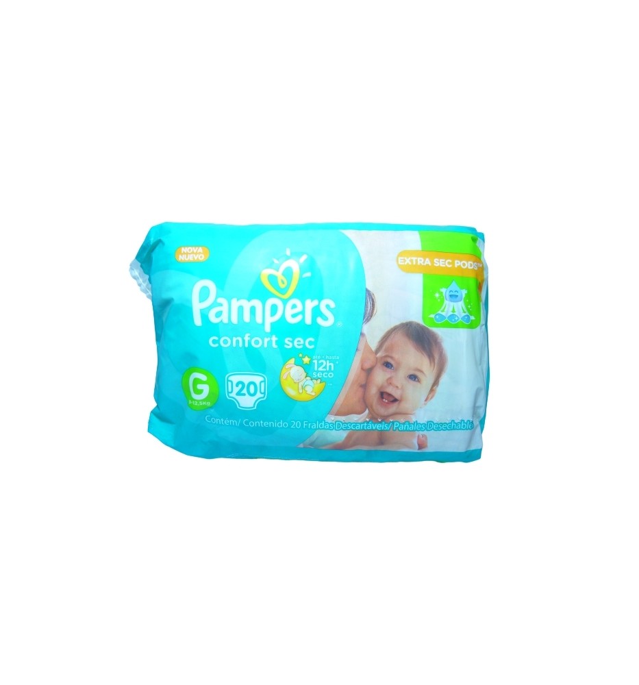 PAMPERS CONFORT SEC G X20