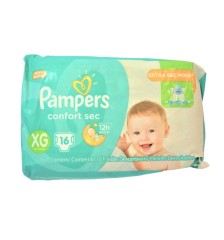 PAMPERS CONFORT SEC XG X16