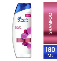 H&S SHAMPOO SUAVE Y MANEJABLE X 180ML