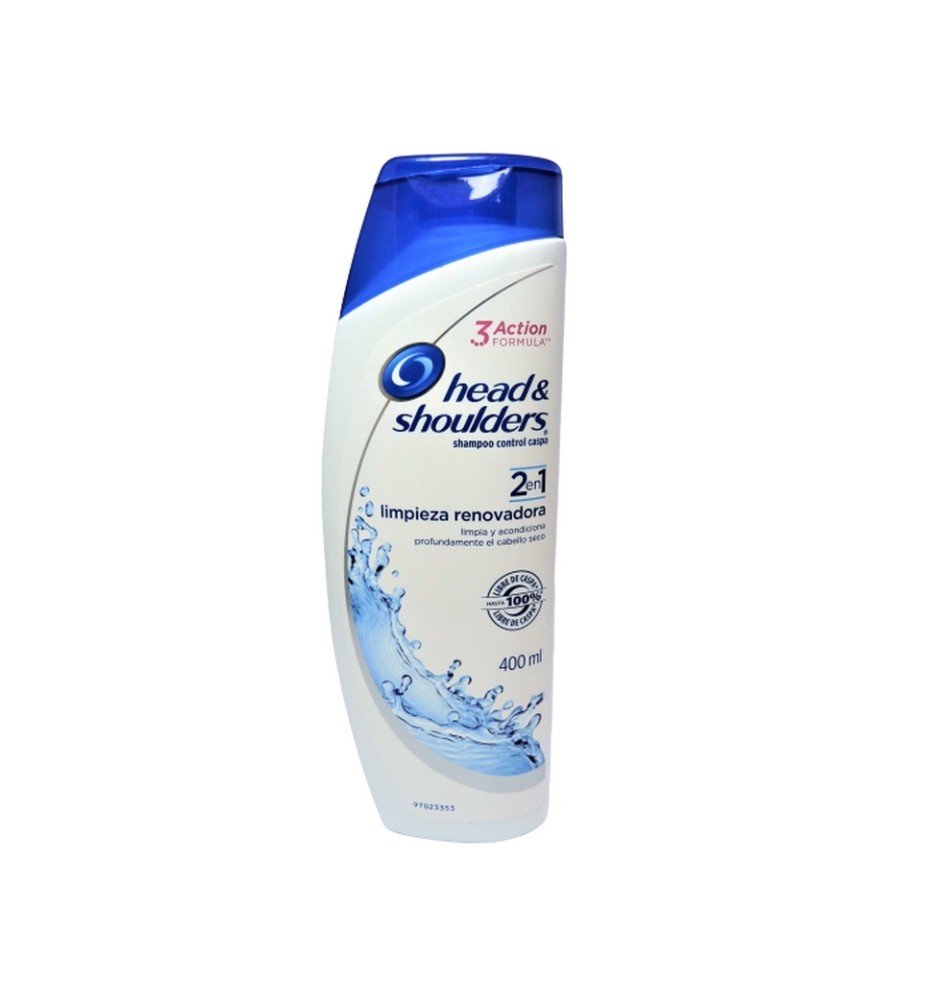 H&S 2EN1 LIMPIEZA RENOVADORA SHAMPOO X400ML H&S 2EN1 LIMPIEZA RENOVADORA SHAMPOO X400ML