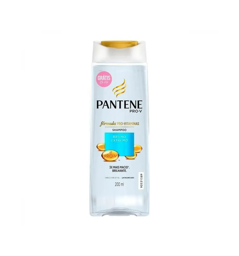 PANTENE BRILLO EXTREMO SHAMPOO X200ML