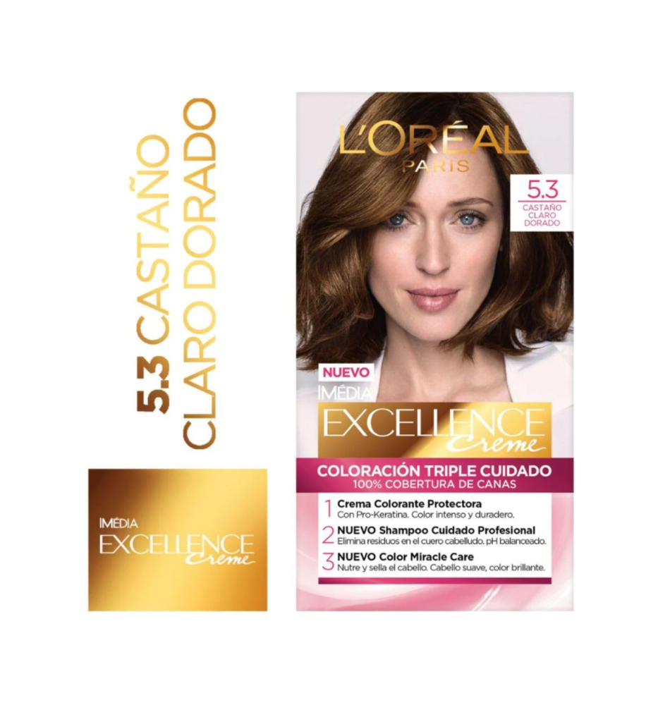 EXCELLENCE N5.3 CASTAÑO CLARO DORADO EXCELLENCE N5.3 CASTAÑO CLARO DORADO