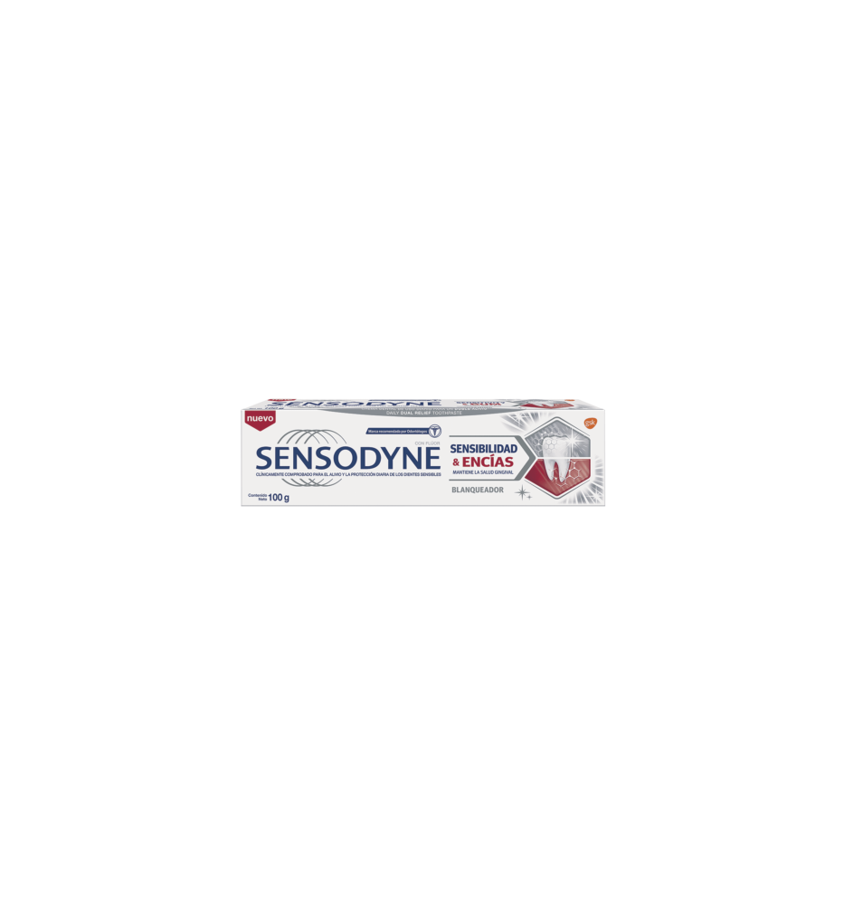 SENSODYNE CREMA DENTAL SENS&ENCIAS BLANQ 100G SENSODYNE CREMA DENTAL SENS&ENCIAS BLANQ 100G