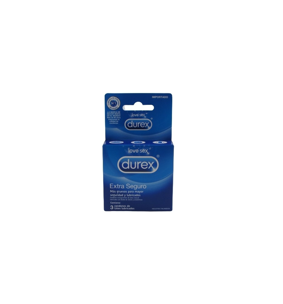 DUREX EXTRA SEGURO X3
