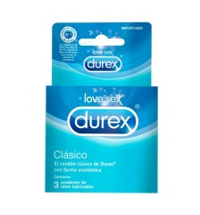 DUREX CLASICO X3