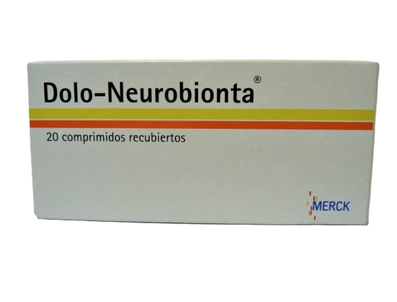 DOLO NEUROBIONTA X 20 COMPRIMIDOS RECUBIERTOS