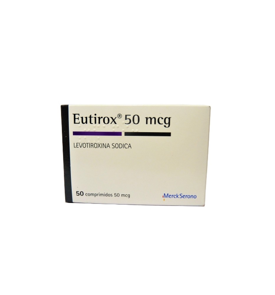 EUTIROX 50MCG X50 COMPRIMIDOS
