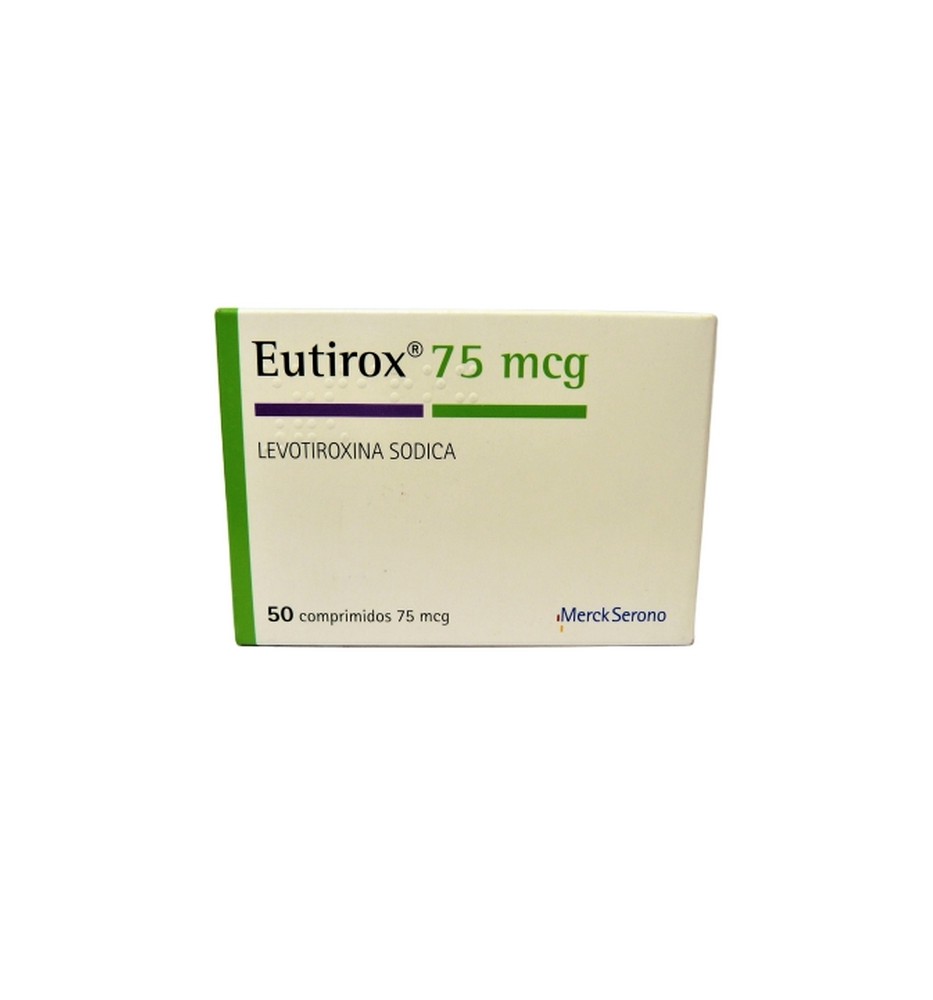 EUTIROX 75MCG X50 COMPRIMIDOS EUTIROX 75MCG X50 COMPRIMIDOS