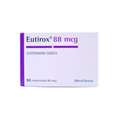 EUTIROX 88MCG X50 COMPRIMIDOS