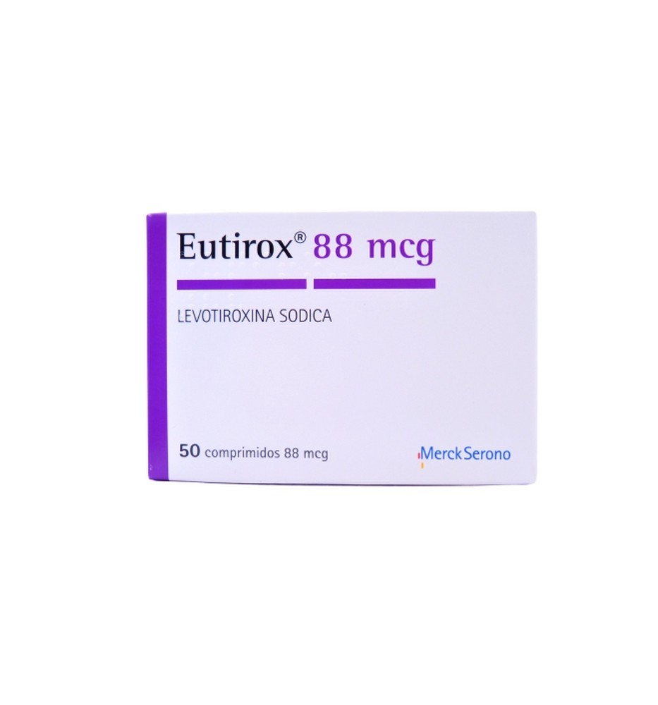 EUTIROX 88MCG X50 COMPRIMIDOS