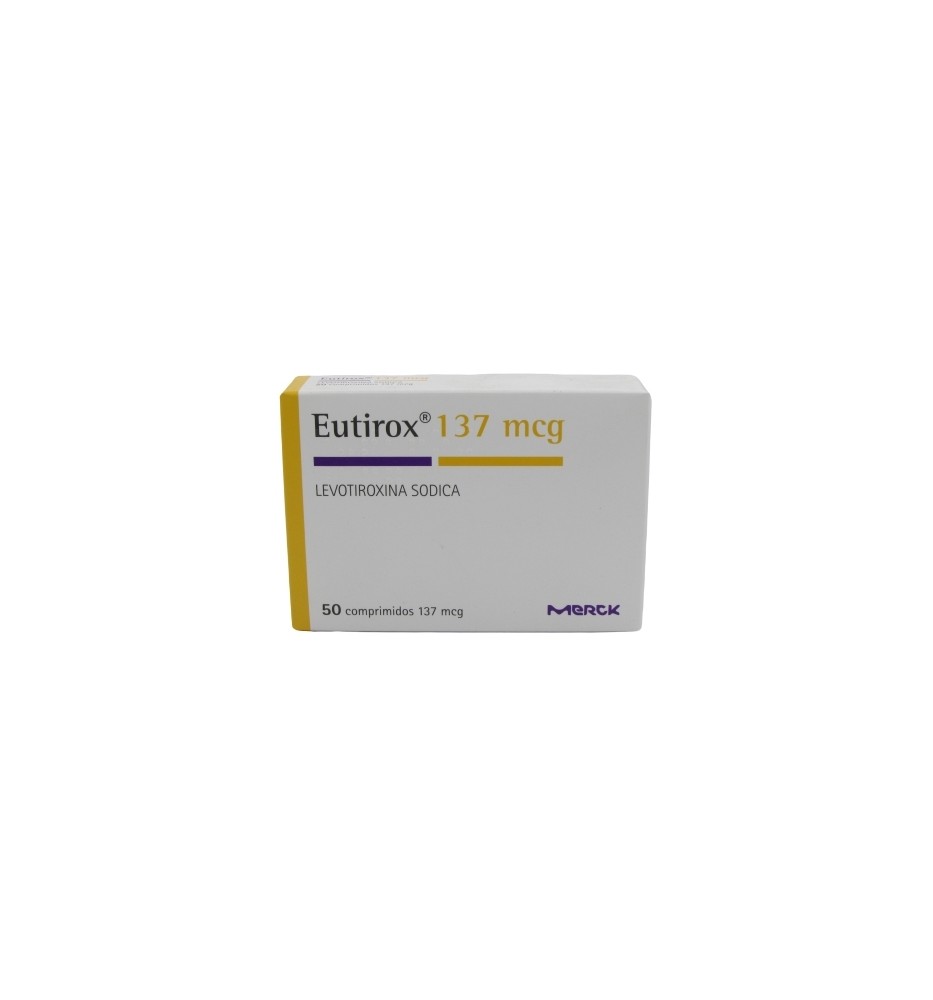 EUTIROX 137 MCG X 50 COMPRIMIDOS
