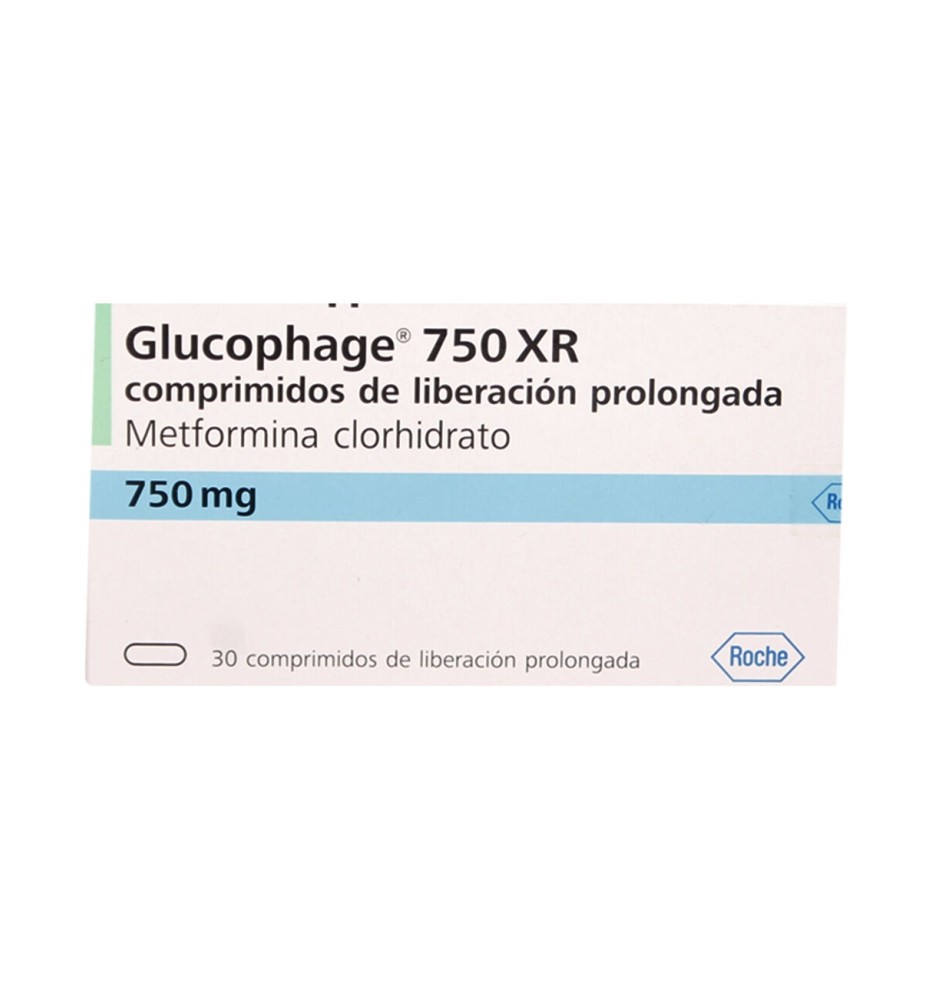 GLUCOPHAGE XR 750 MG X30 COMPRIMIDOS LIBERACION PROLONGADA GLUCOPHAGE XR 750 MG X30 COMPRIMIDOS LIBERACION PROLONGADA