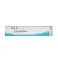 MIRENA SISTEMA INTRAUTERINO 20 MCG/24 HRAS