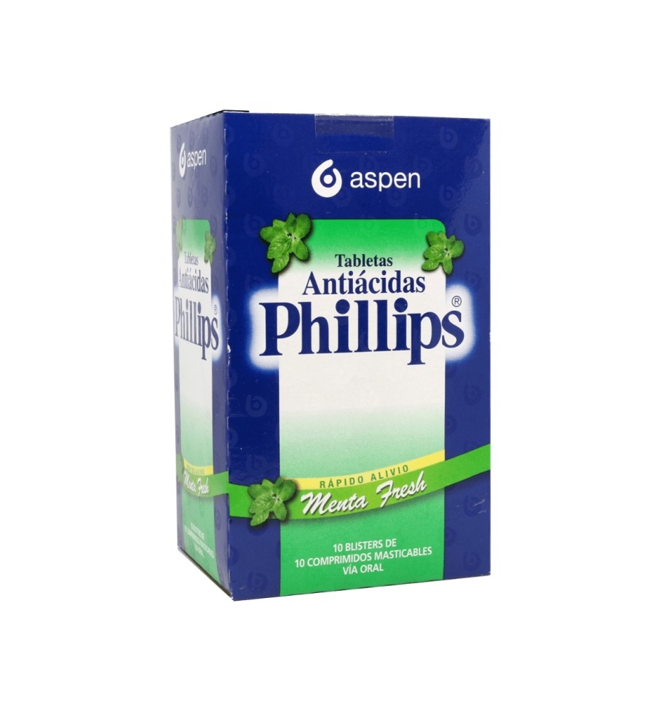 PHILLIPS MENTA X100 TABLETAS