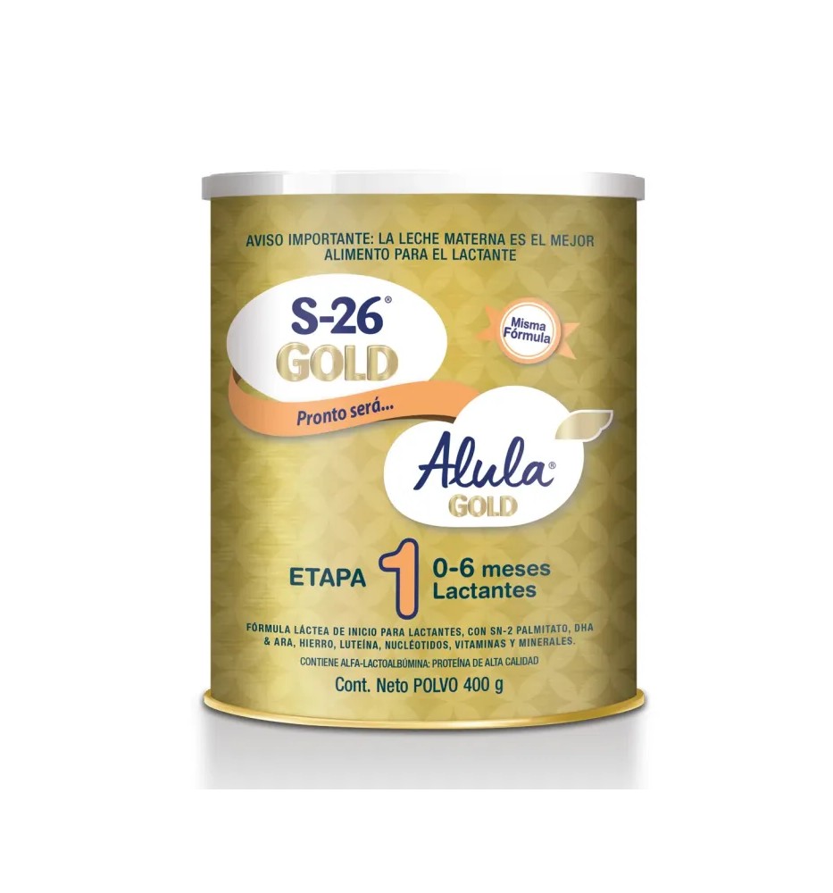 S-26 GOLD 0-6 MESES PVO X400GR S-26 GOLD 0-6 MESES PVO X400GR
