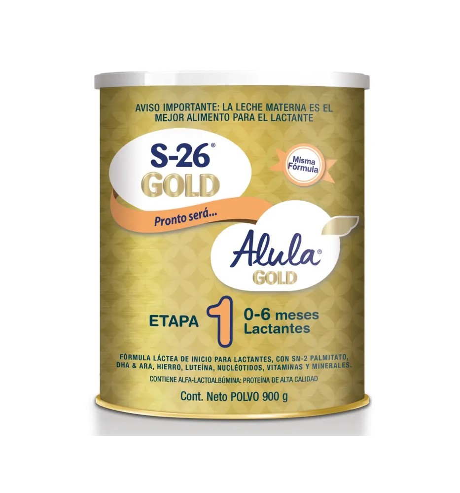 S-26 GOLD 0-6 MESES PVO X900GR S-26 GOLD 0-6 MESES PVO X900GR