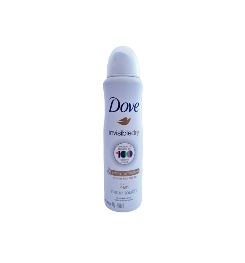DOVE DESODORANTE SPRAY INVISIBLE DRY 150ML DAMA DOVE DESODORANTE SPRAY INVISIBLE DRY 150ML DAMA