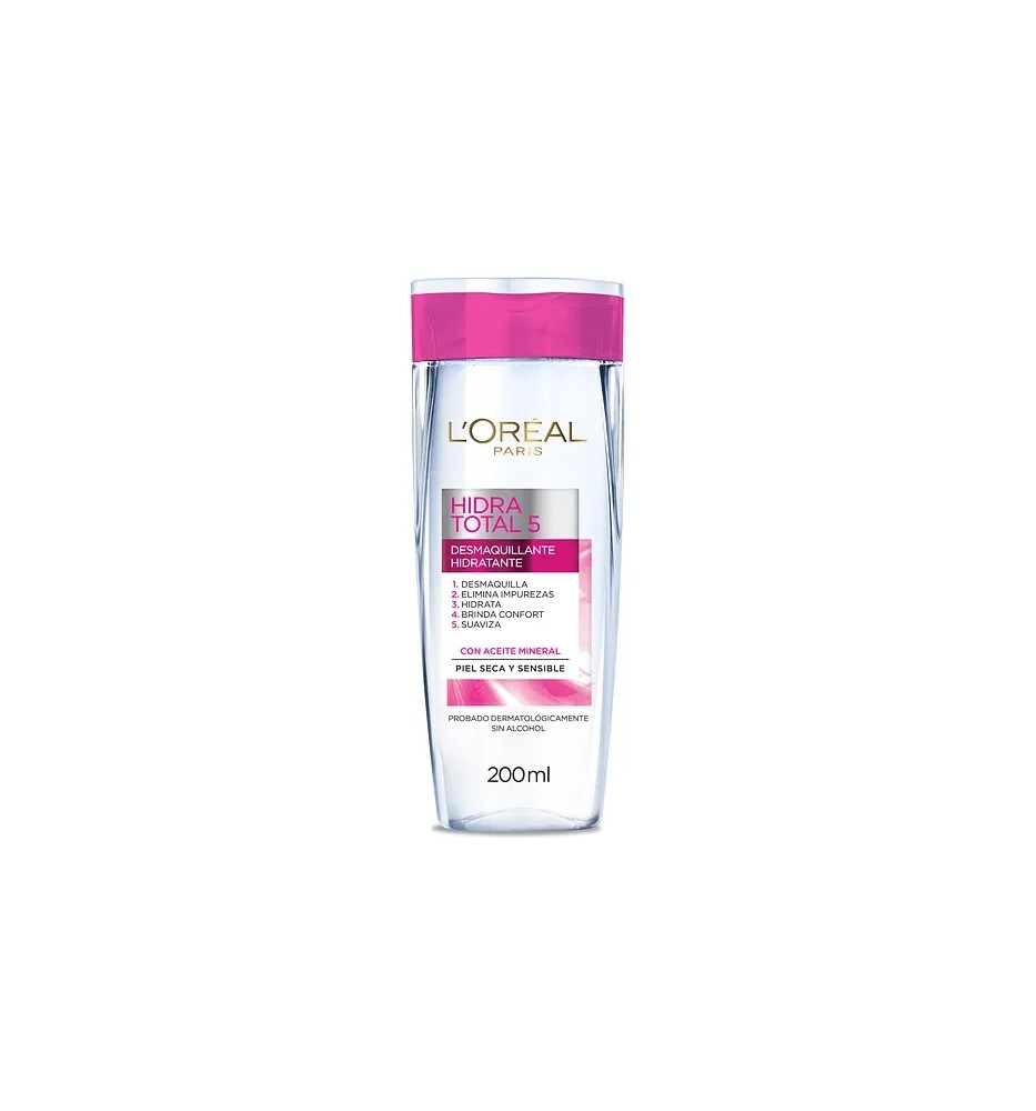 LOREAL DESMAQUILLANTE H. TOTAL 5 HIDRATANTE X200 ML LOREAL DESMAQUILLANTE H. TOTAL 5 HIDRATANTE X200 ML