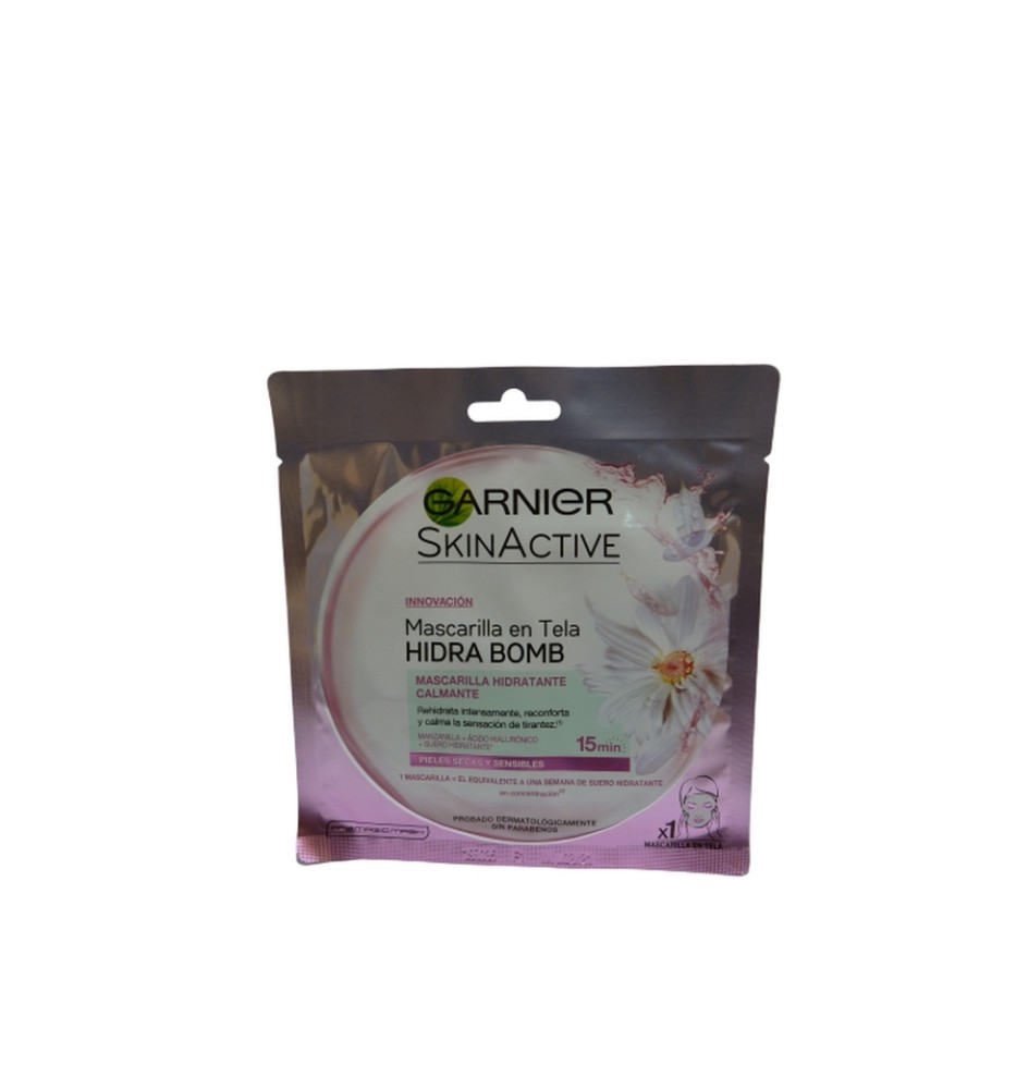 GARNIER MASCARILLA TELA MANZANILLA SACHET 32G