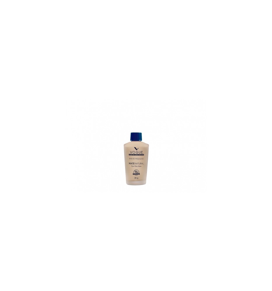 VOGUE BASE DE MAQUILLAJE NATURAL MATE NATURAL